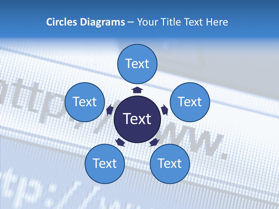 Concept Notebook Internet PowerPoint Template