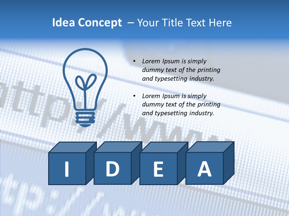 Concept Notebook Internet PowerPoint Template