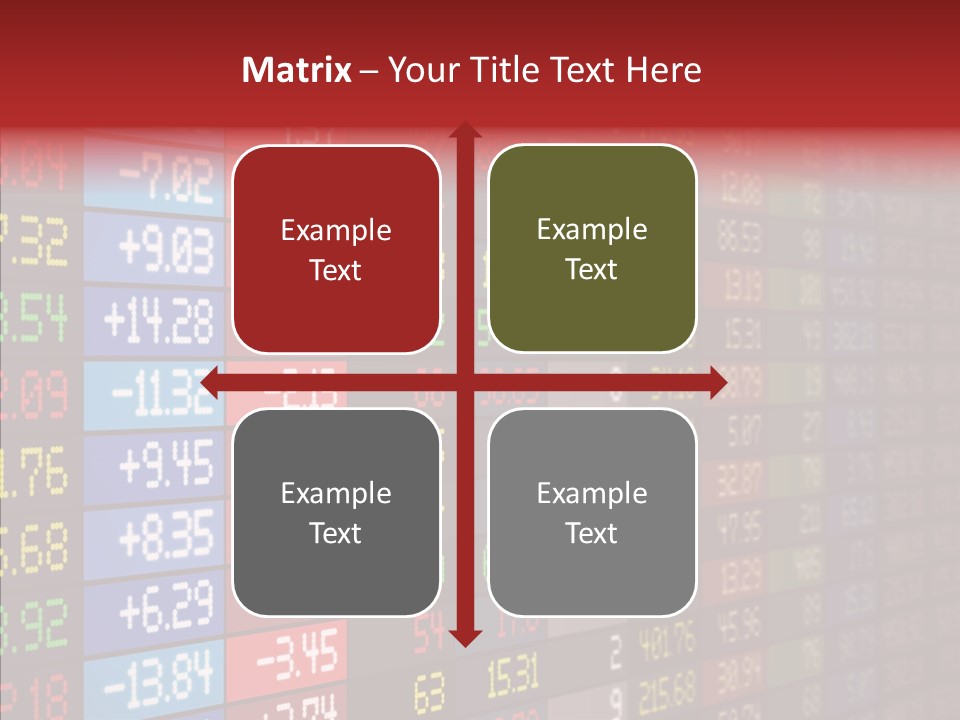 Trade Analysis Price PowerPoint Template