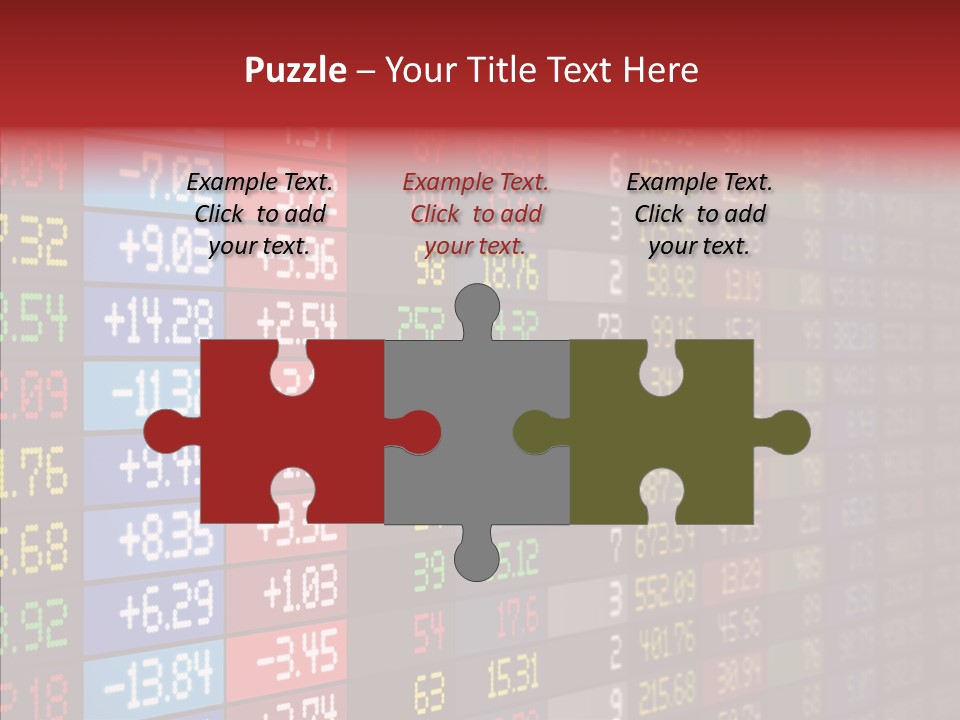 Trade Analysis Price PowerPoint Template