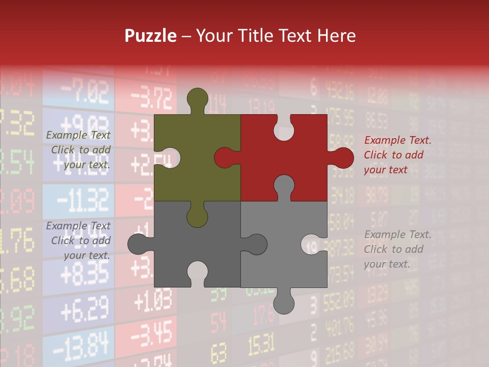 Trade Analysis Price PowerPoint Template