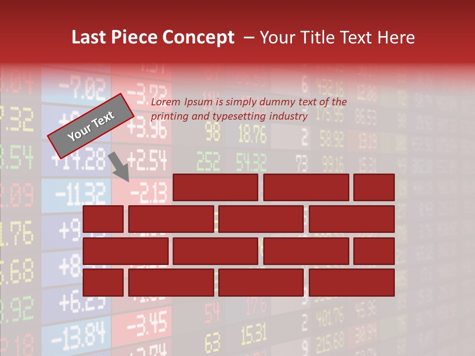 Trade Analysis Price PowerPoint Template