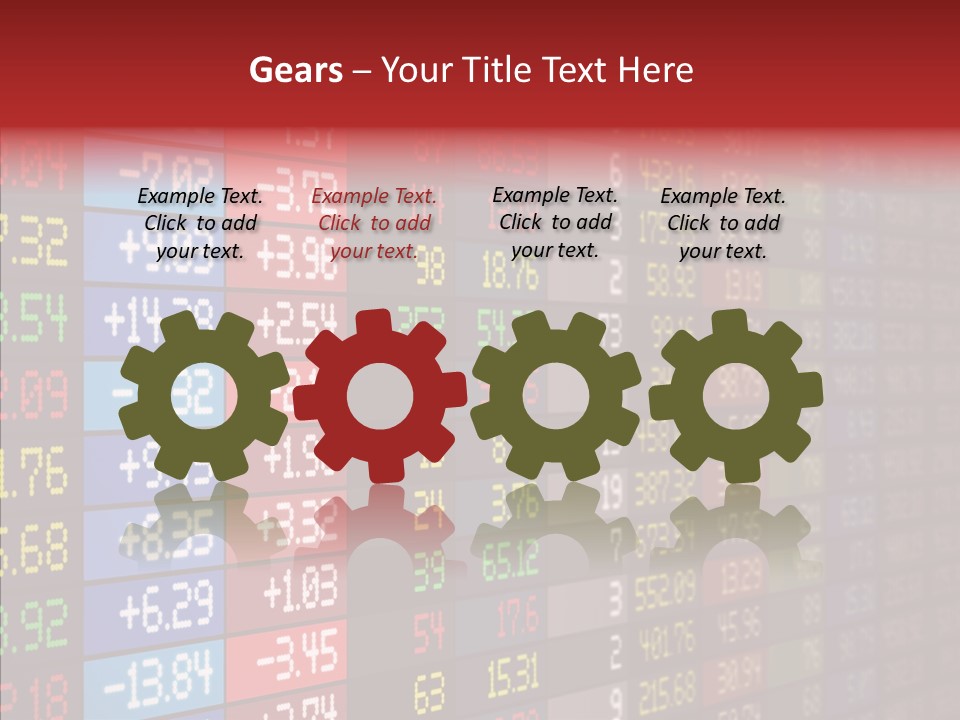 Trade Analysis Price PowerPoint Template
