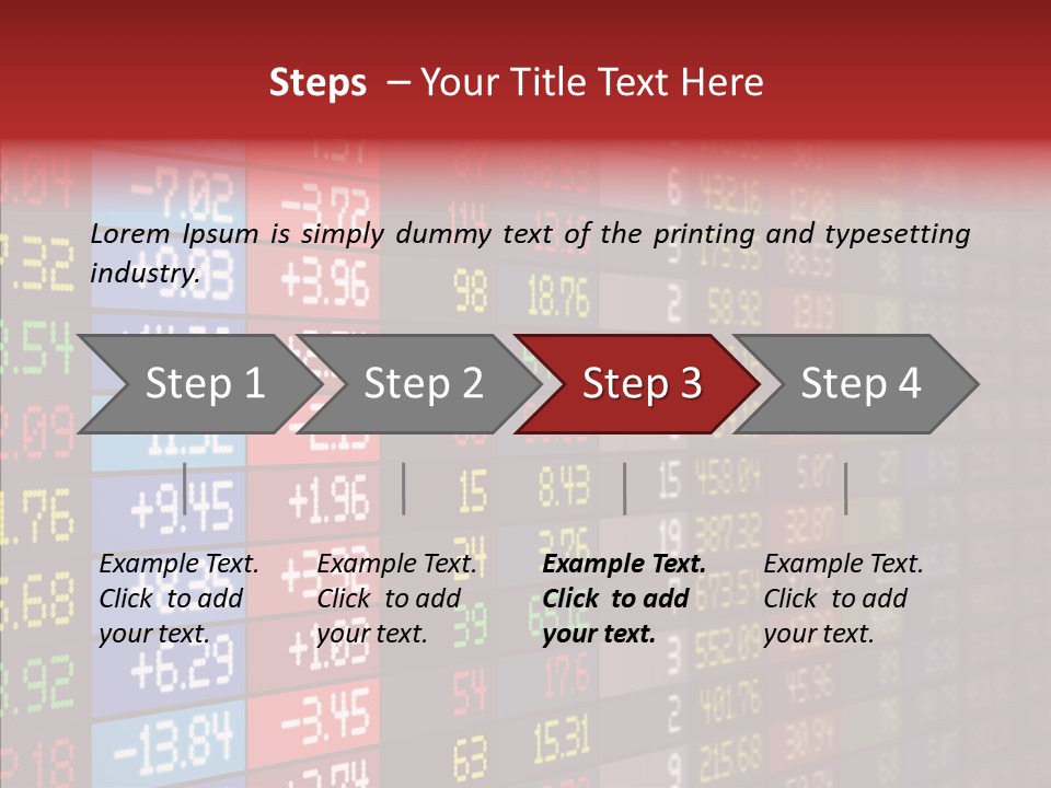 Trade Analysis Price PowerPoint Template
