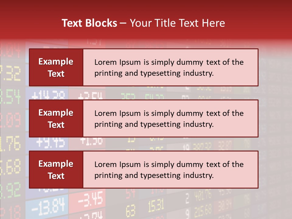 Trade Analysis Price PowerPoint Template