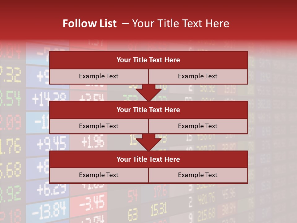 Trade Analysis Price PowerPoint Template