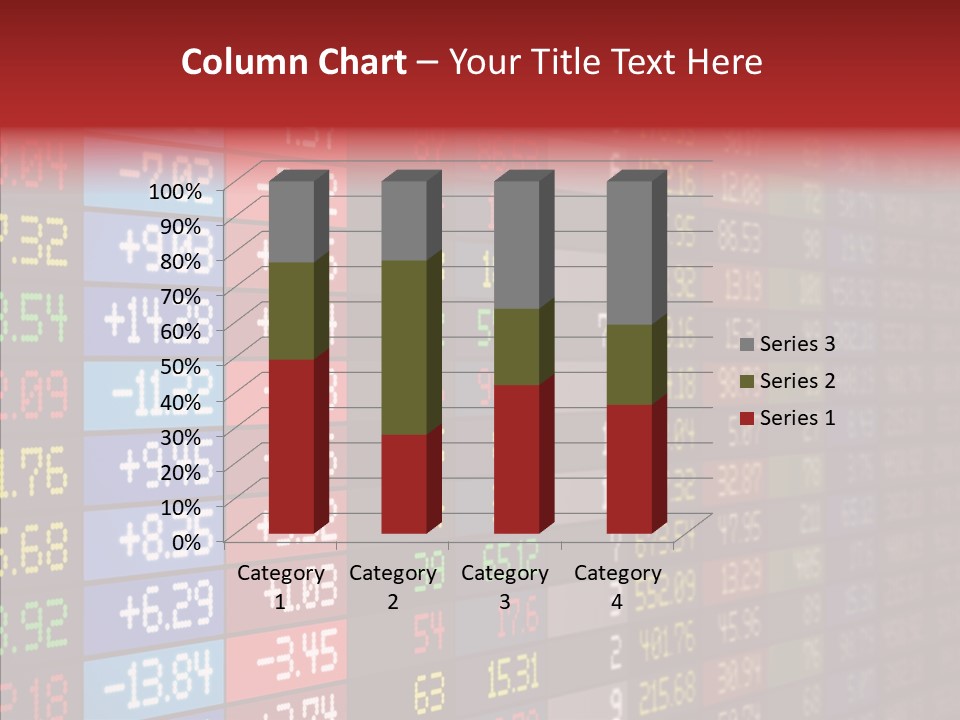 Trade Analysis Price PowerPoint Template