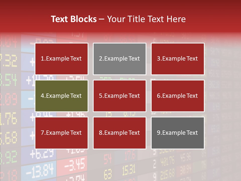 Trade Analysis Price PowerPoint Template