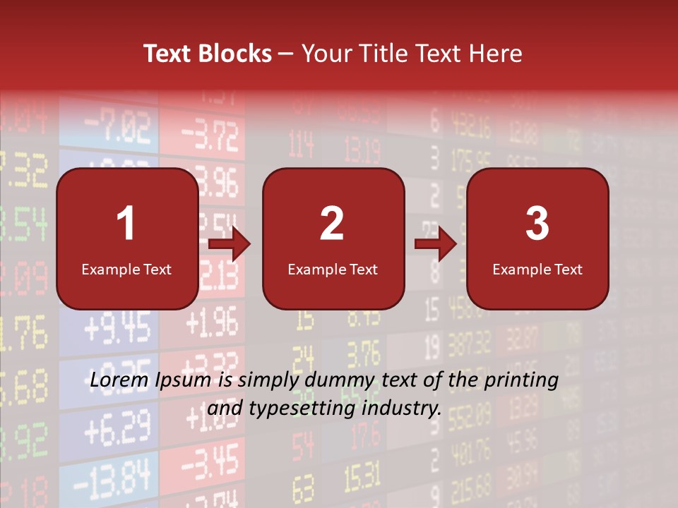 Trade Analysis Price PowerPoint Template