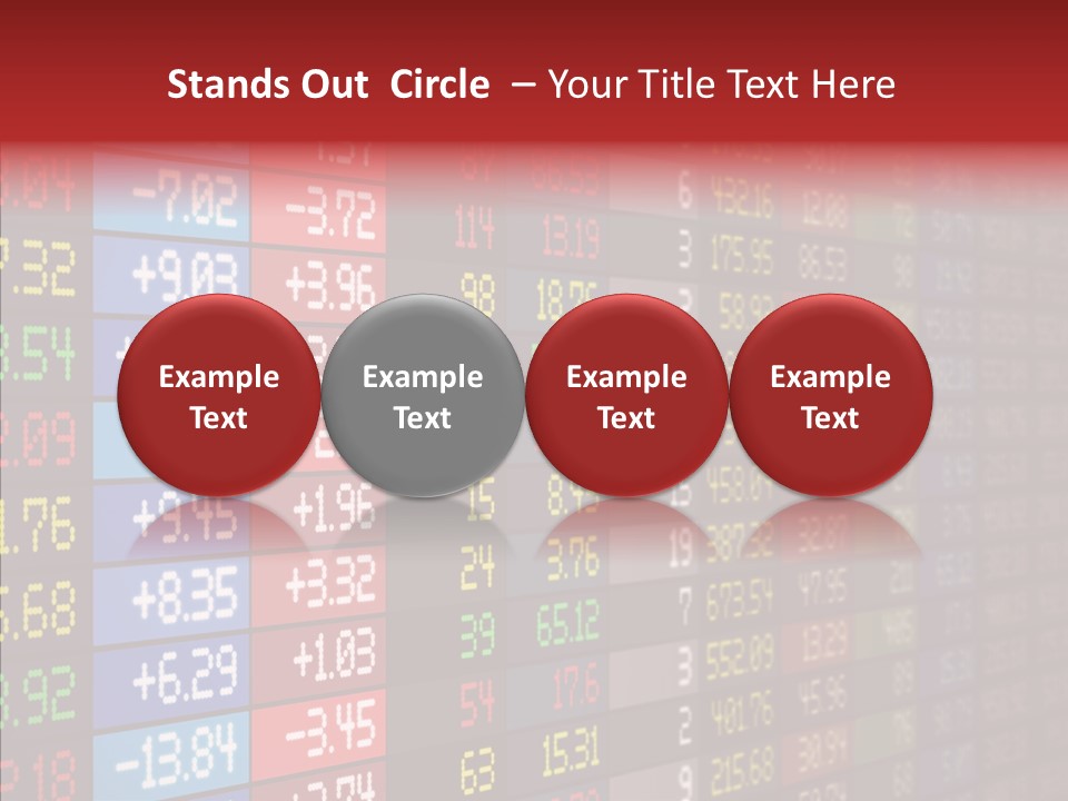 Trade Analysis Price PowerPoint Template