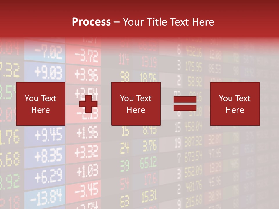 Trade Analysis Price PowerPoint Template