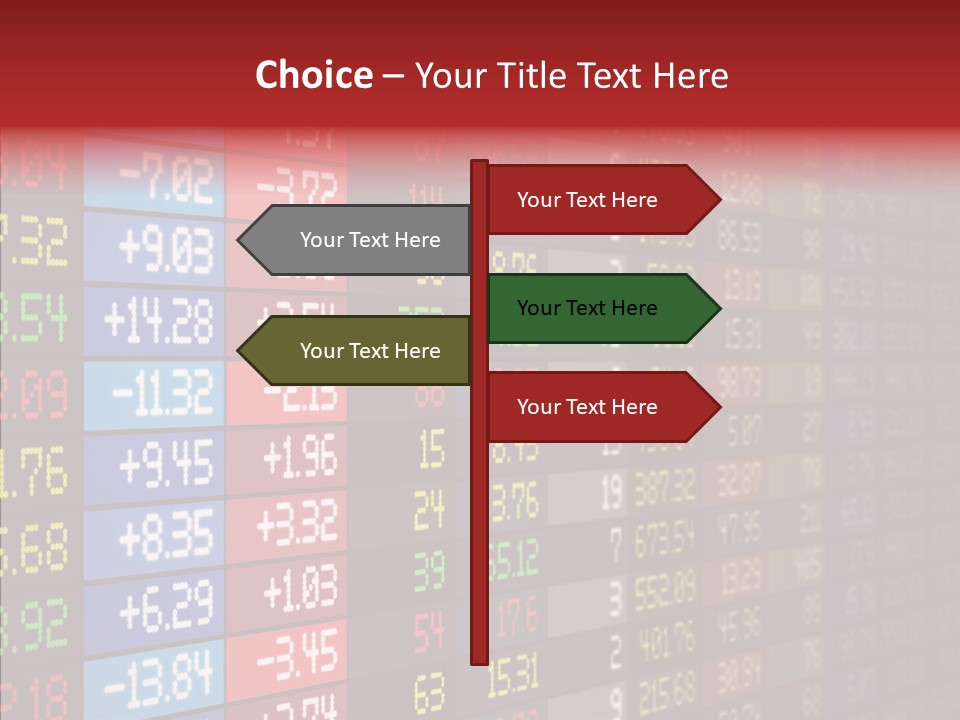 Trade Analysis Price PowerPoint Template