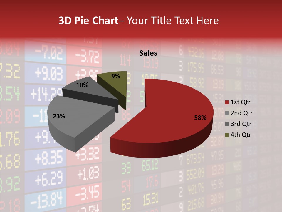 Trade Analysis Price PowerPoint Template