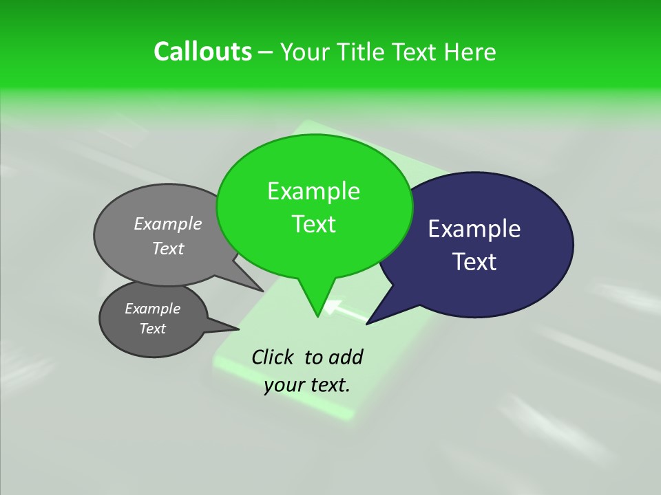 Idea Mobility Background PowerPoint Template
