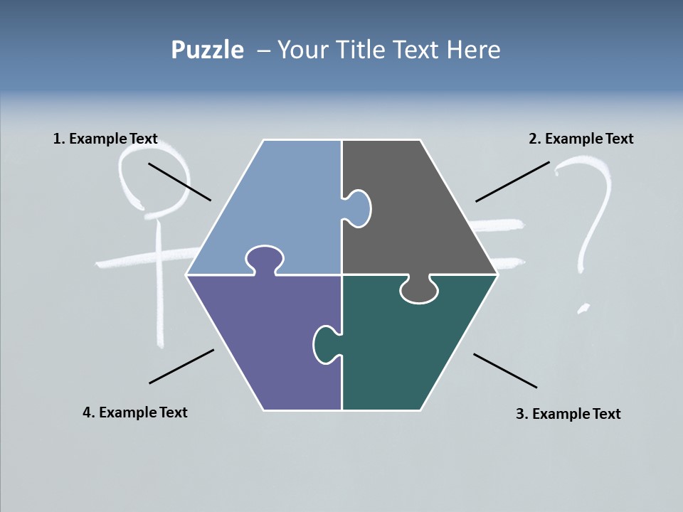 Husband Pattern Publicity PowerPoint Template