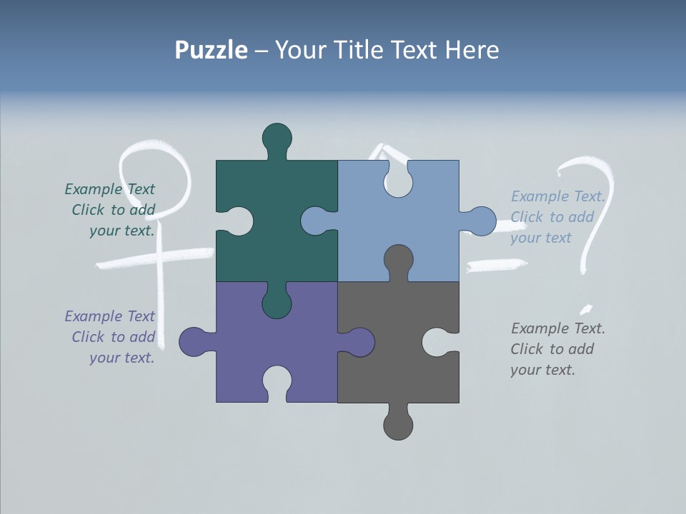 Husband Pattern Publicity PowerPoint Template