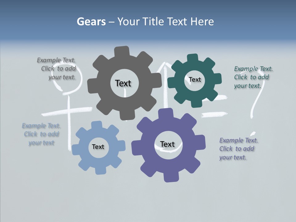 Husband Pattern Publicity PowerPoint Template
