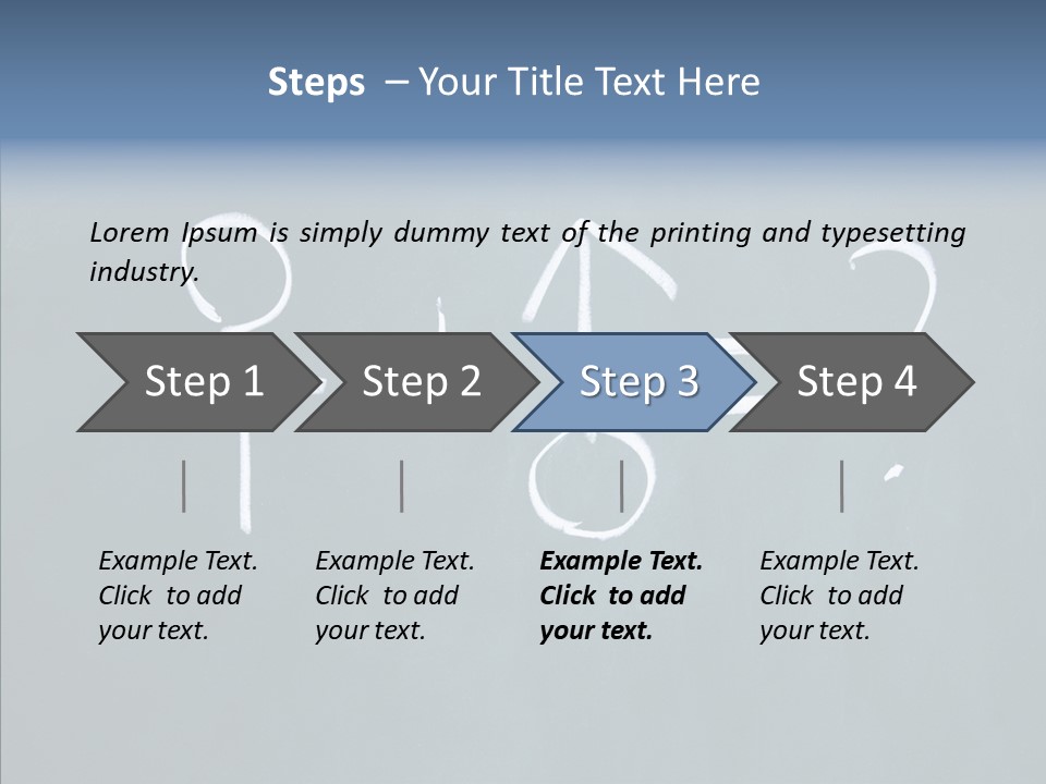Husband Pattern Publicity PowerPoint Template