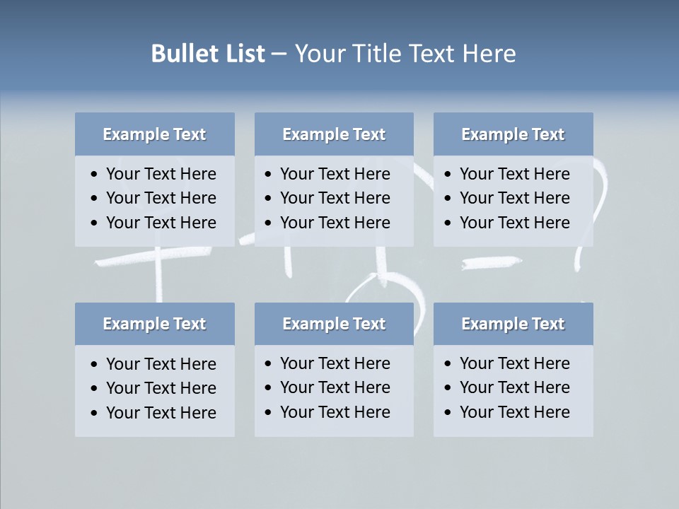 Husband Pattern Publicity PowerPoint Template