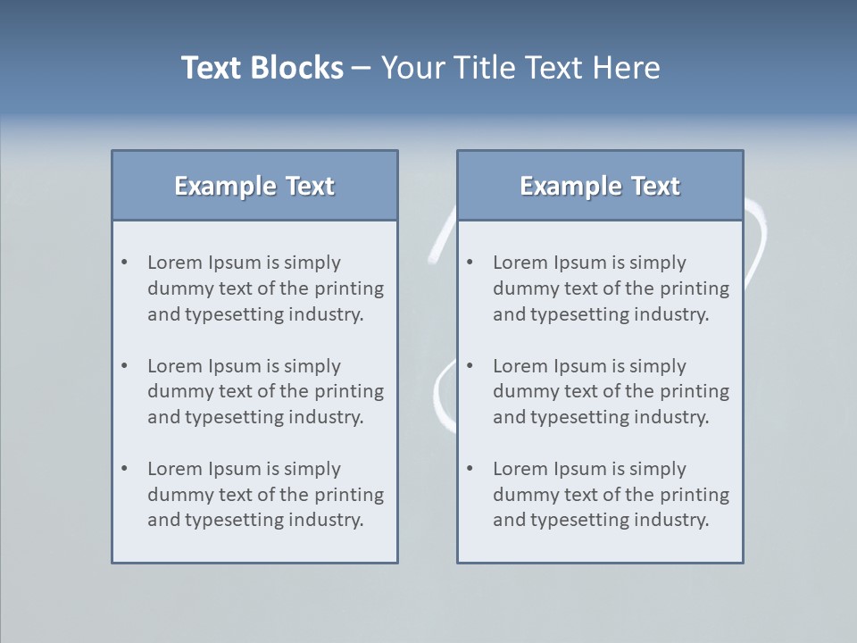 Husband Pattern Publicity PowerPoint Template