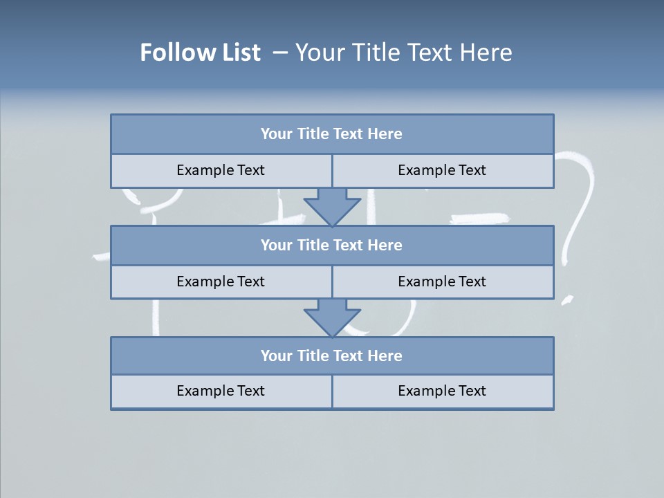 Husband Pattern Publicity PowerPoint Template