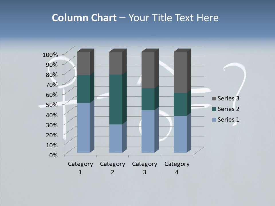 Husband Pattern Publicity PowerPoint Template