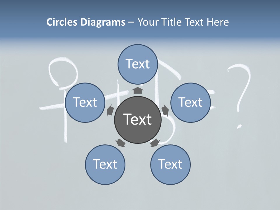 Husband Pattern Publicity PowerPoint Template