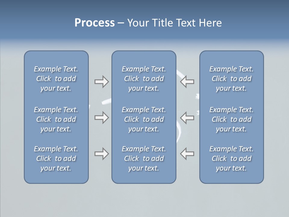 Husband Pattern Publicity PowerPoint Template