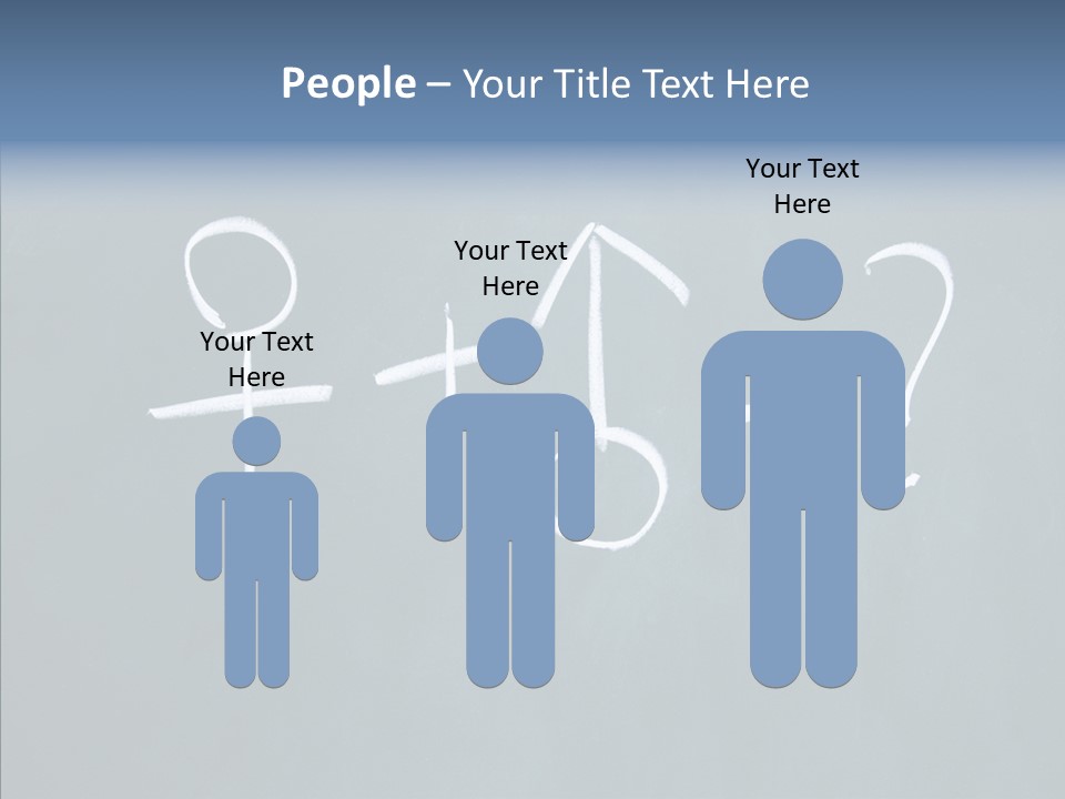 Husband Pattern Publicity PowerPoint Template