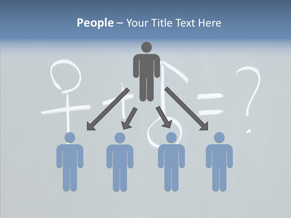 Husband Pattern Publicity PowerPoint Template