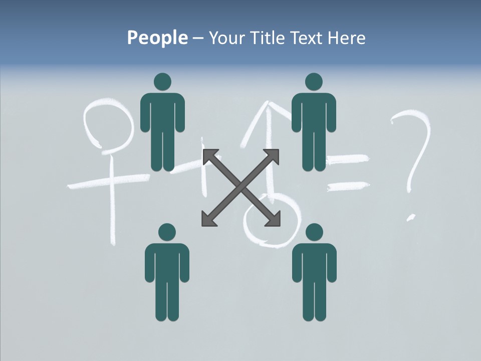 Husband Pattern Publicity PowerPoint Template