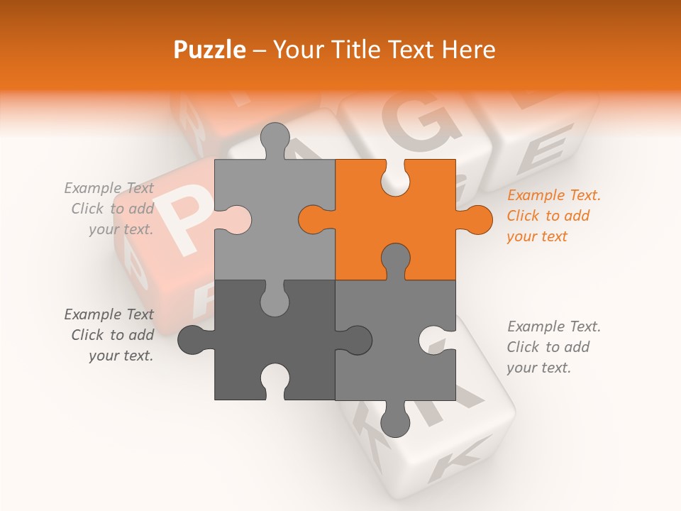 Social Element Word PowerPoint Template