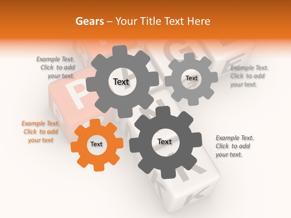 Social Element Word PowerPoint Template