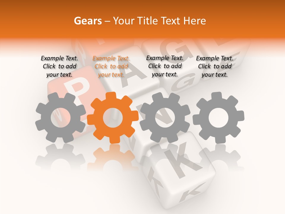 Social Element Word PowerPoint Template