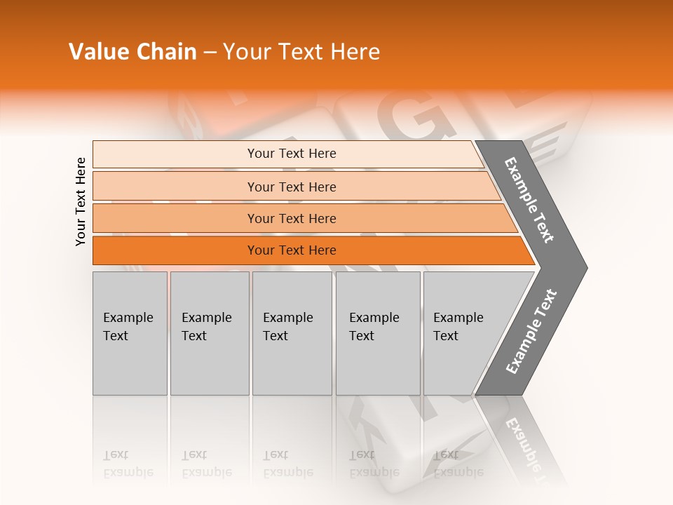 Social Element Word PowerPoint Template