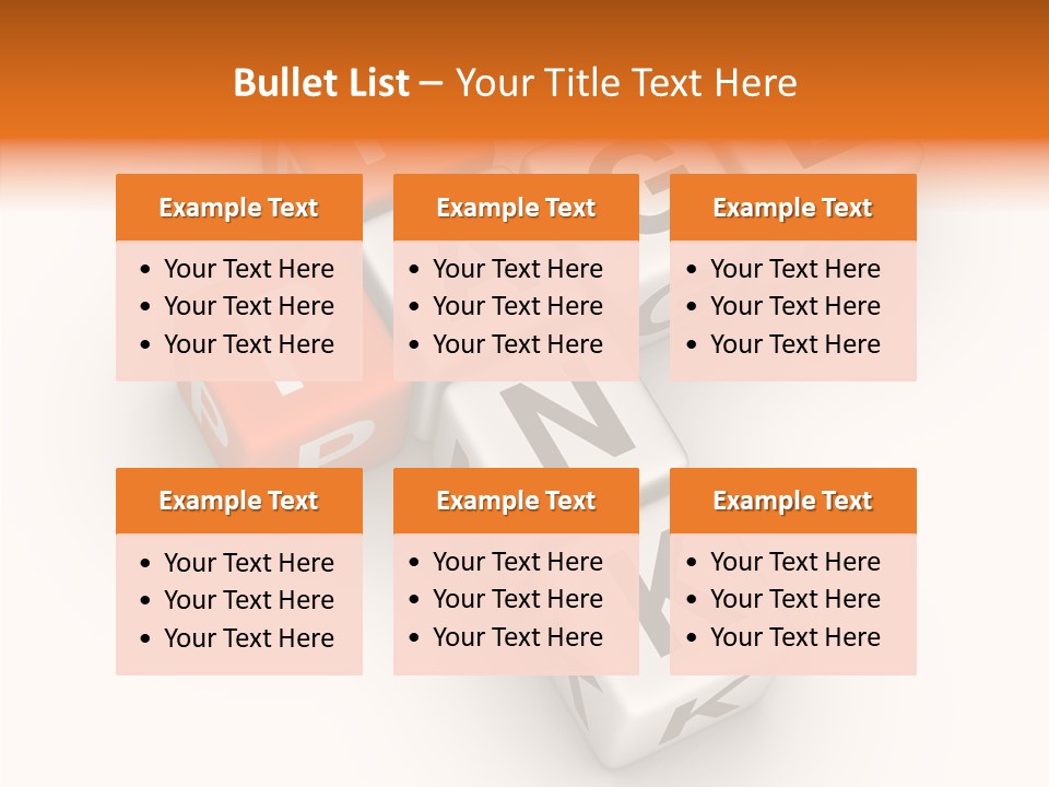 Social Element Word PowerPoint Template