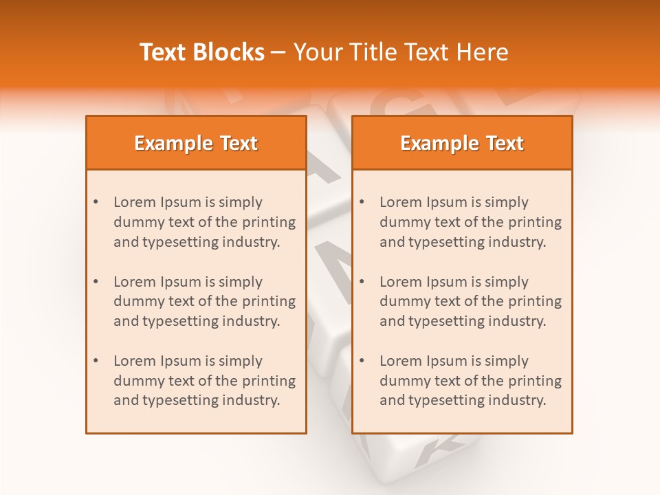 Social Element Word PowerPoint Template