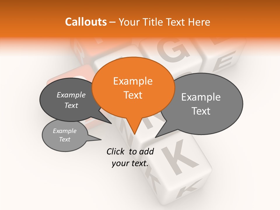 Social Element Word PowerPoint Template