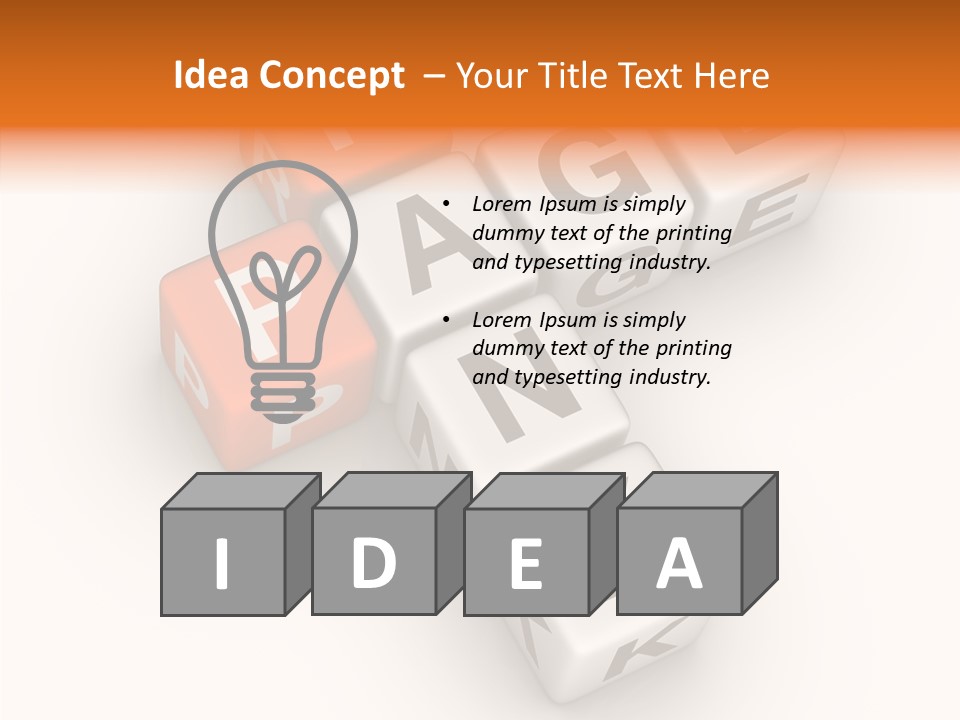 Social Element Word PowerPoint Template