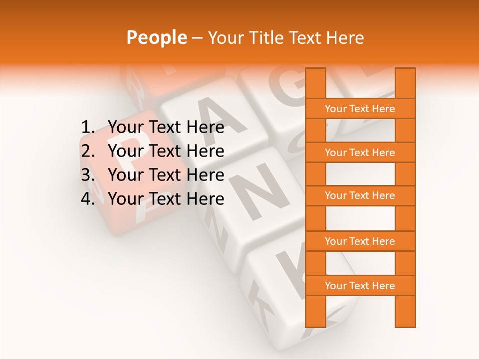 Social Element Word PowerPoint Template