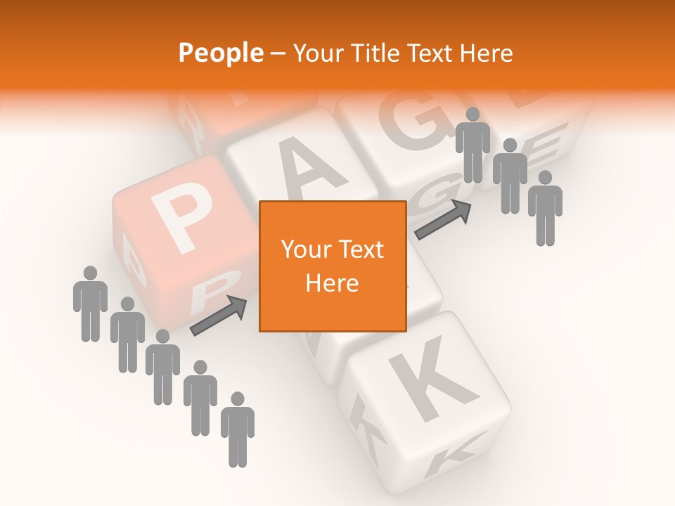 Social Element Word PowerPoint Template