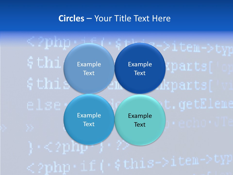 Operand Code Glow PowerPoint Template