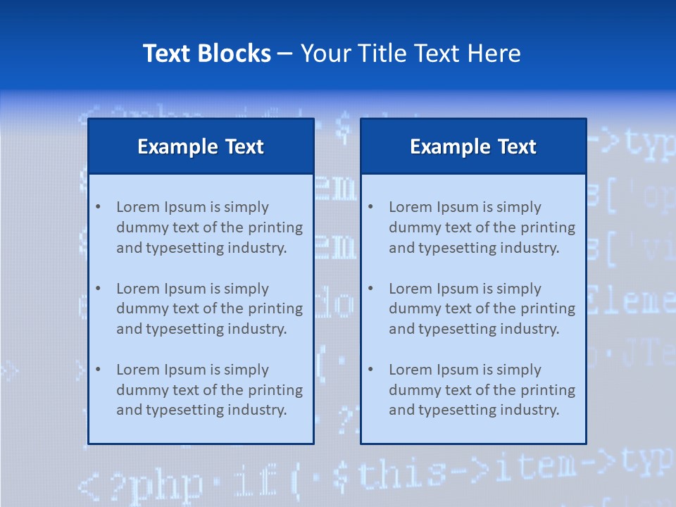 Operand Code Glow PowerPoint Template