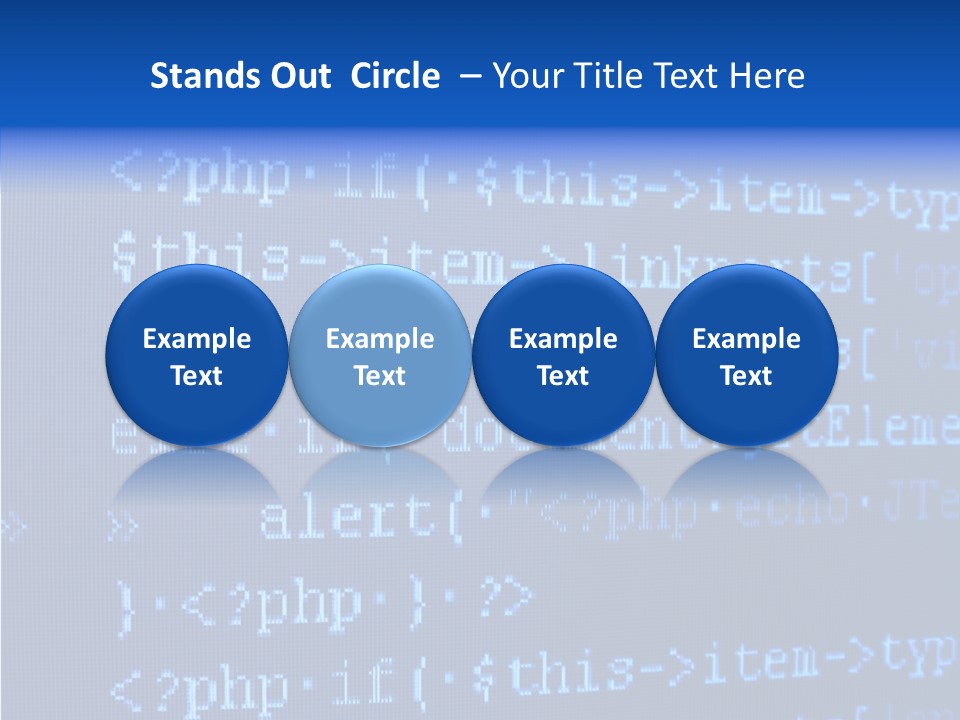 Operand Code Glow PowerPoint Template