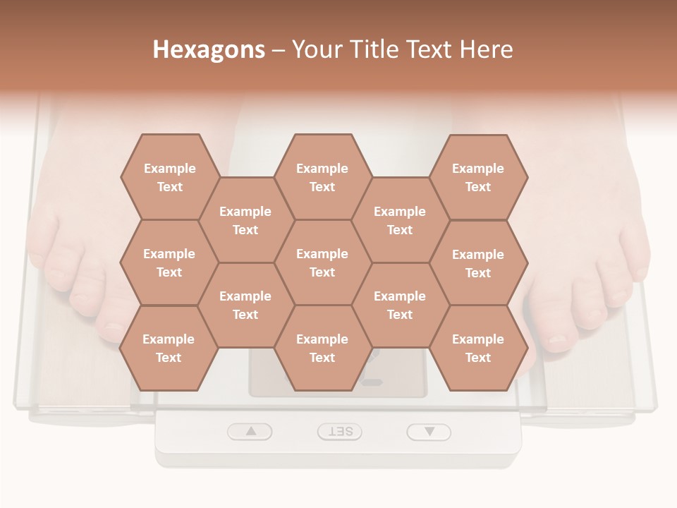 Measurement Caucasian Weight PowerPoint Template