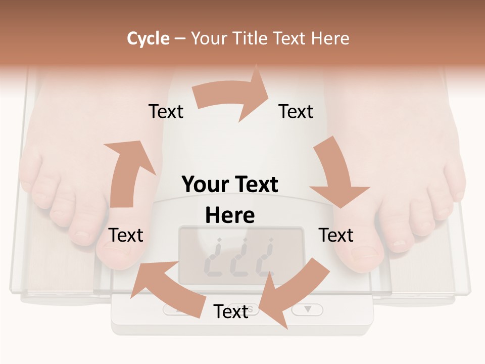 Measurement Caucasian Weight PowerPoint Template