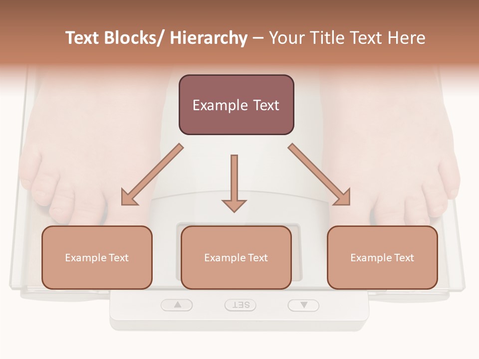 Measurement Caucasian Weight PowerPoint Template