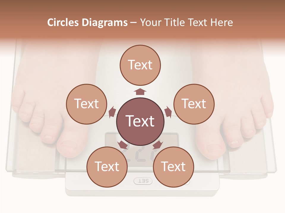 Measurement Caucasian Weight PowerPoint Template