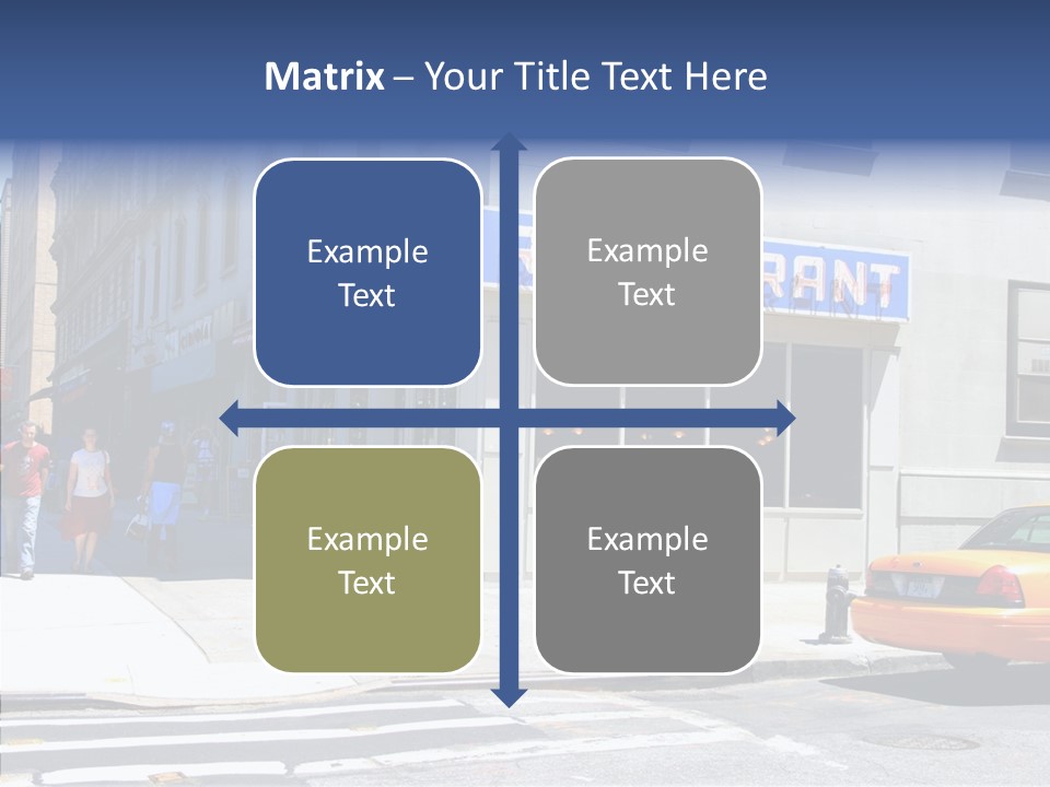 Drinks Diner George PowerPoint Template