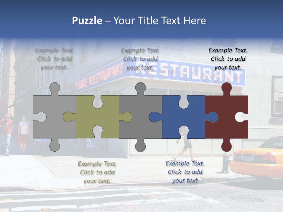 Drinks Diner George PowerPoint Template